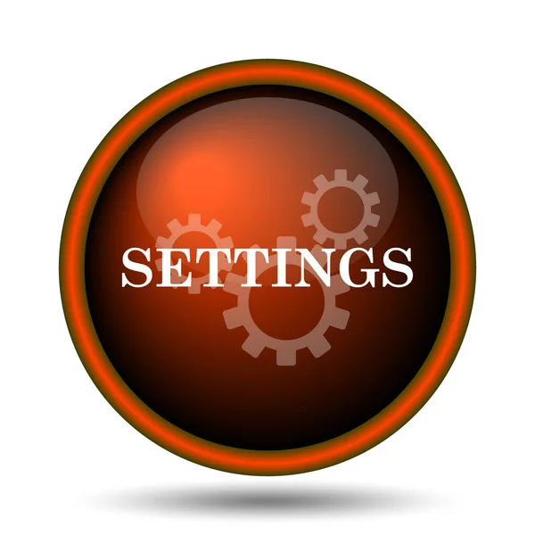 Settings icon — Stock Photo, Image