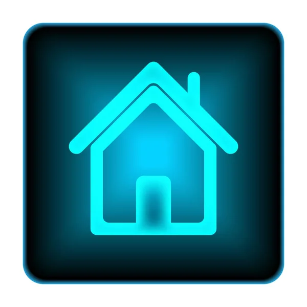 Home Symbol Internet Taste Auf Weißem Hintergrund — Stockfoto