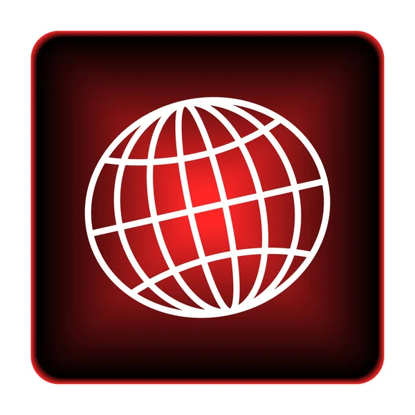 Ikona Globe — Stock fotografie
