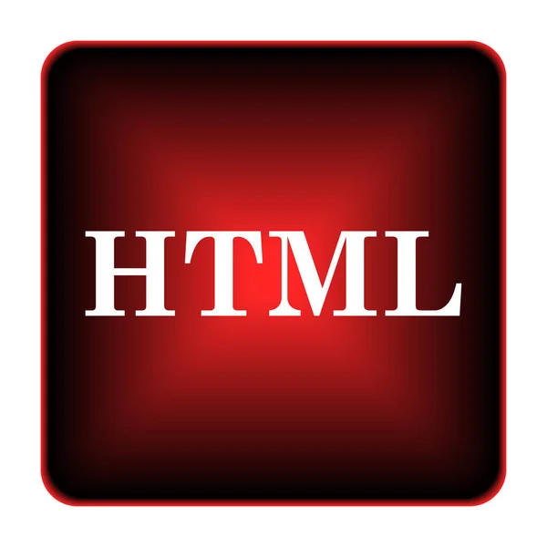 Html 白色背景上的互联网按钮 — 图库照片