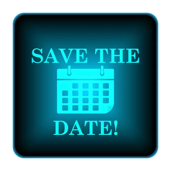 Save the date icon — Stock Photo, Image