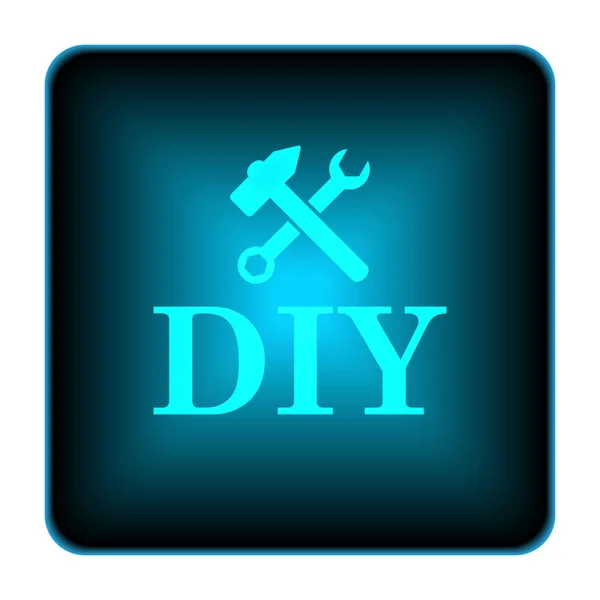 Diy Icon Internet Button White Background — Stock Photo, Image