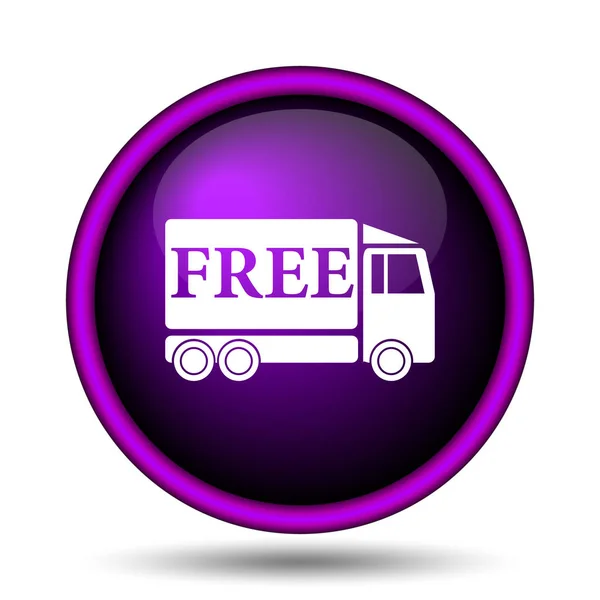 Безкоштовна значок вантажівки доставки — стокове фото
