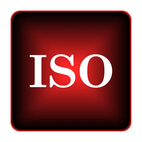 Iso Symbol Internet Taste Auf Weißem Hintergrund — Stockfoto