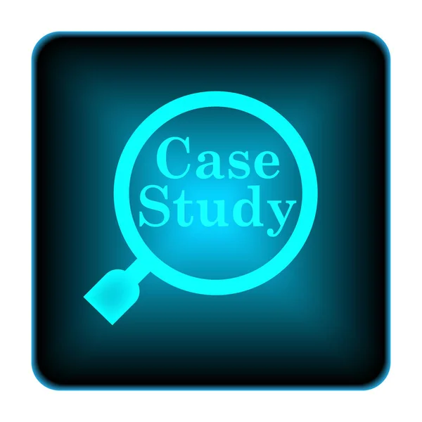 Case study icon — Stock Photo, Image