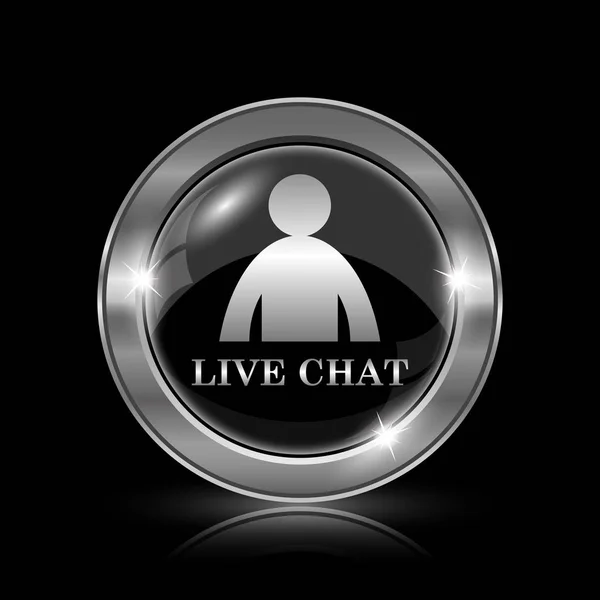 Live chat-pictogram — Stockfoto