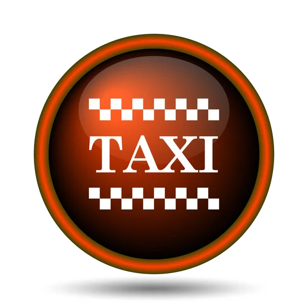 Ikona taxi — Stock fotografie