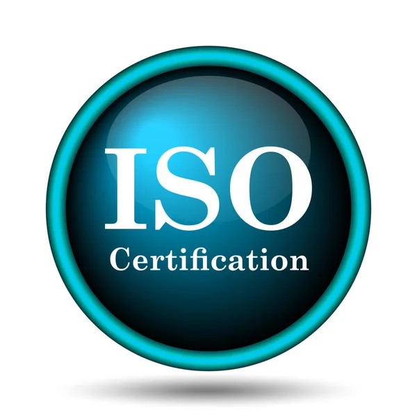 Ikona certifikace ISO — Stock fotografie