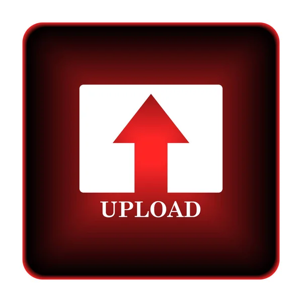 Upload Icon Internet Button White Background — Stock Photo, Image