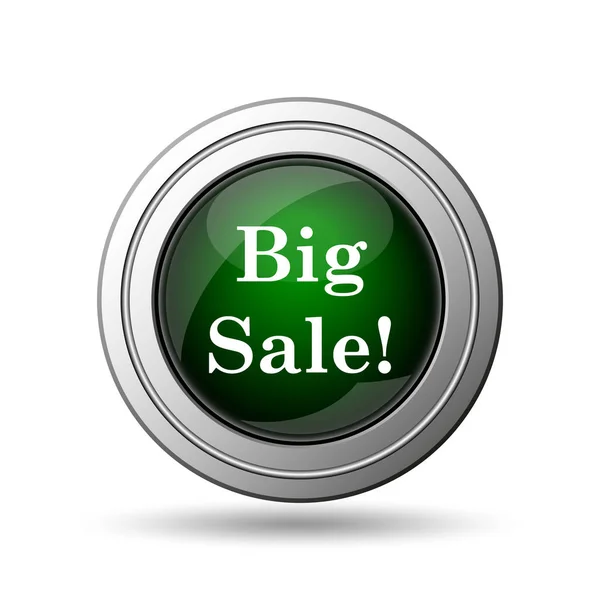 Big Sale Icon Internet Button White Background — Stock Photo, Image