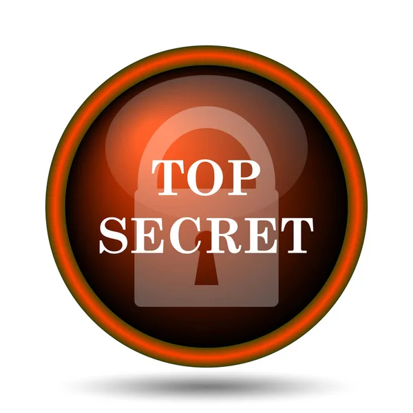 Top geheime-icoon — Stockfoto