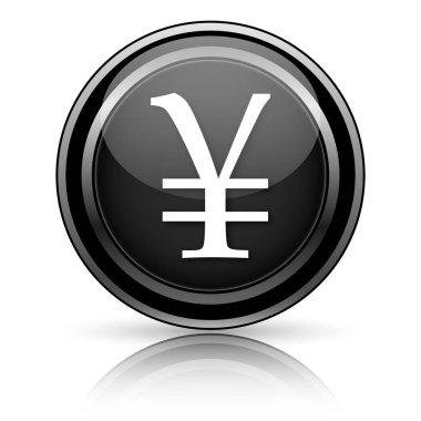 Siyah parlak simgesi