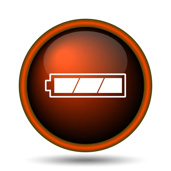 Fully charged battery icon — Zdjęcie stockowe