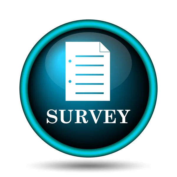 Survey icon — Stock Photo, Image