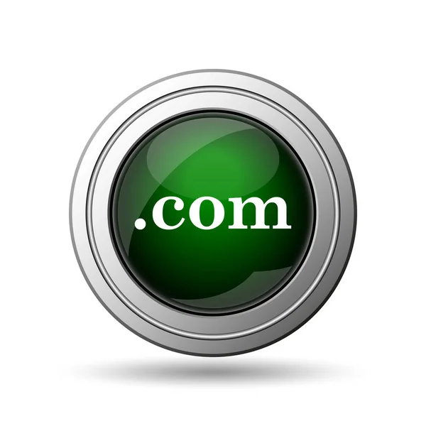 Com Ikone Internet Taste Auf Weißem Hintergrund — Stockfoto