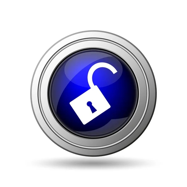 Open lock icon — Stock Photo, Image