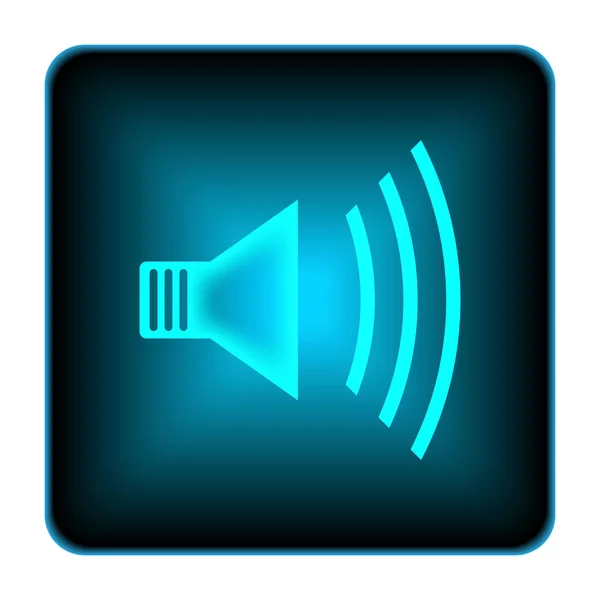 Speaker icon — Stock Photo, Image