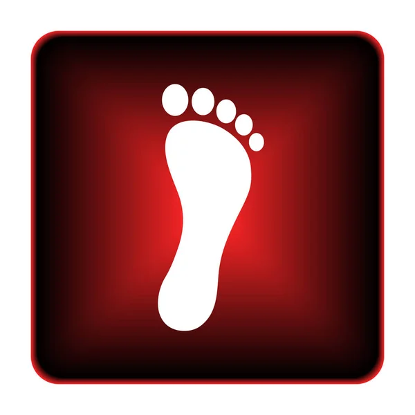 Foot print icon — Stock Photo, Image