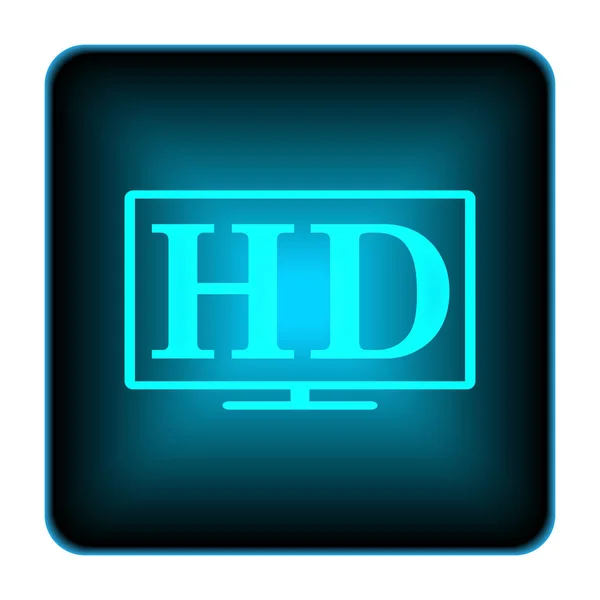 HD TV icon — Stock Photo, Image