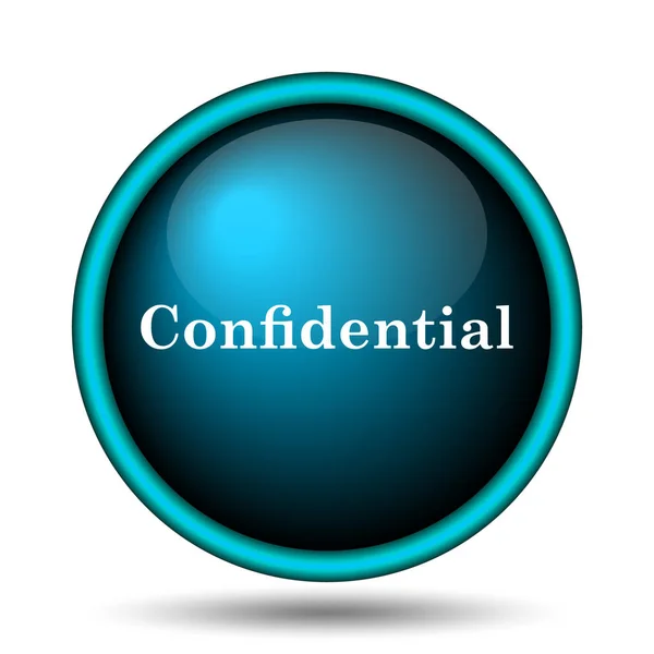 Icono confidencial —  Fotos de Stock