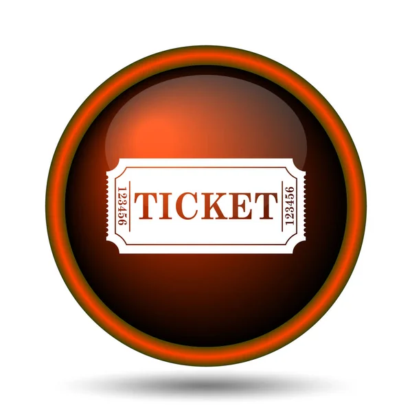 Bioscoop ticket pictogram — Stockfoto