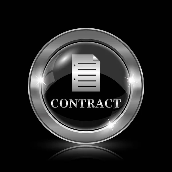Icono del contrato — Foto de Stock