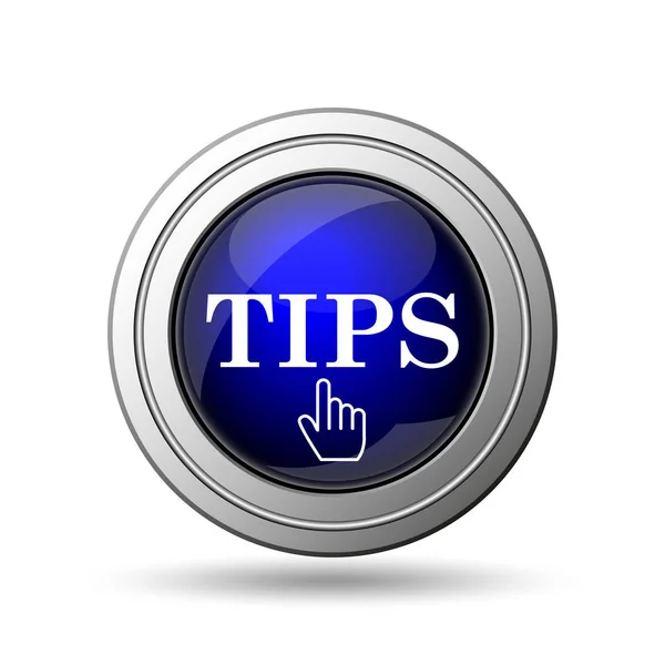 Tips icon — Stock Photo, Image