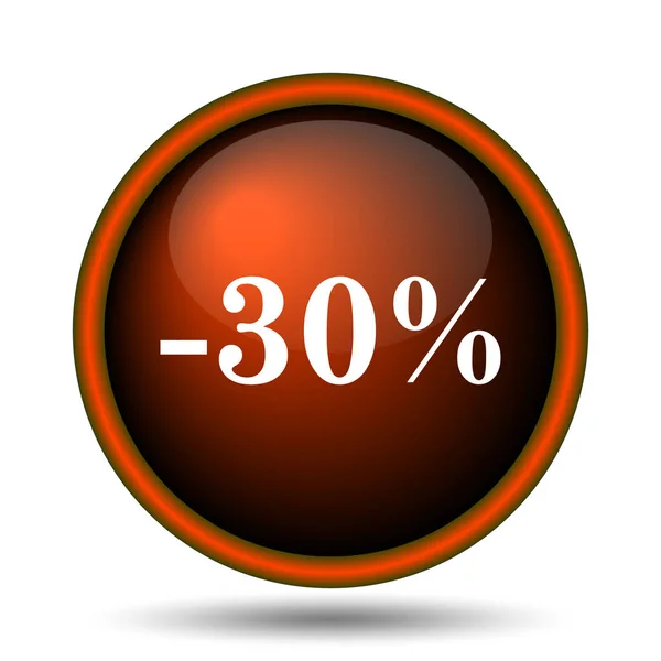 30% 할인 아이콘 — 스톡 사진