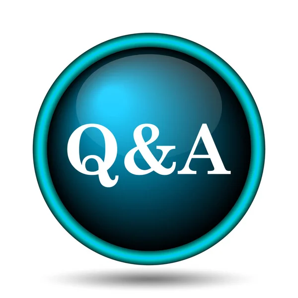 Q&A ikona — Stock fotografie