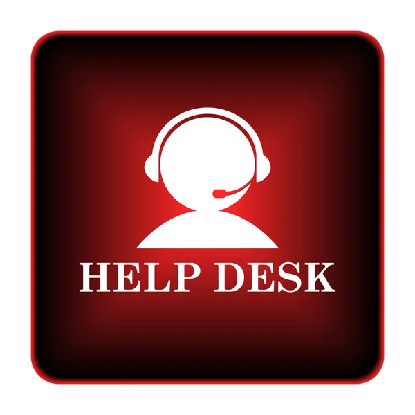 Ikona Helpdesk — Zdjęcie stockowe