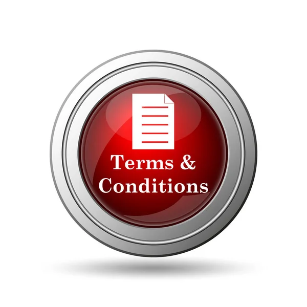 Terms and conditions icon — Stock Photo, Image