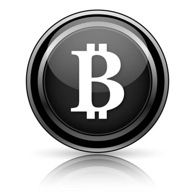 Siyah parlak simgesi