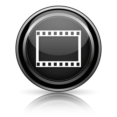 Siyah parlak simgesi