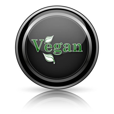 Beyaz arka planda siyah parlak simgesi