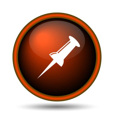 PIN simgesi. Beyaz arka plan üzerinde Internet düğmesi