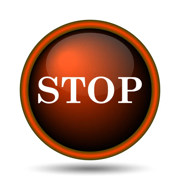 Stop pictogram — Stockfoto