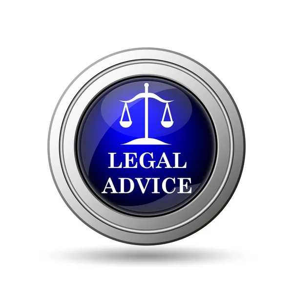 Εικονίδιο νομικές συμβουλές — Φωτογραφία Αρχείου