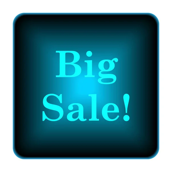 Big Sale Icon Internet Button White Background — Stock Photo, Image