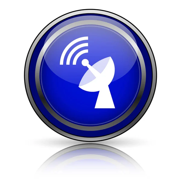Wireless antenna icon — Stock Photo, Image