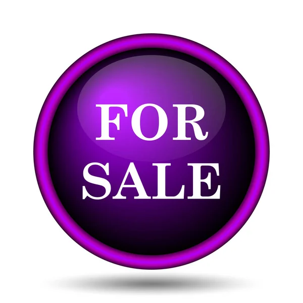 Sale Icon Internet Button White Background — Stock Photo, Image