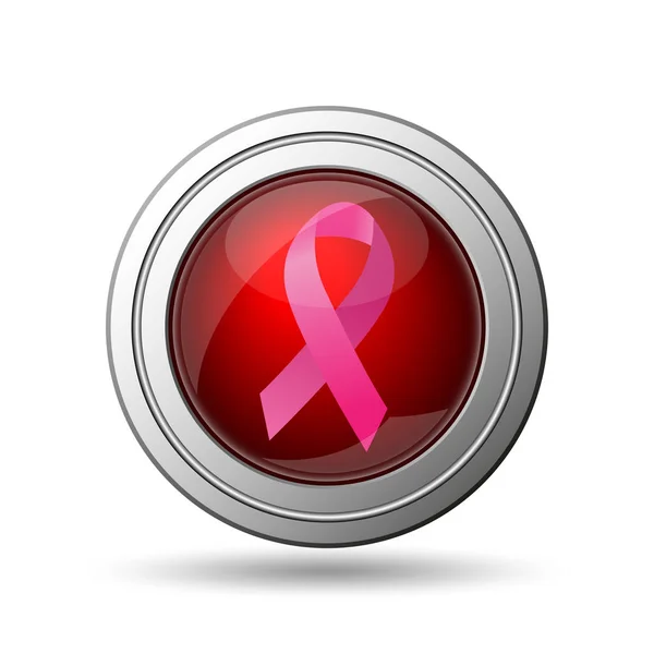 Icona del nastro del cancro al seno — Foto Stock