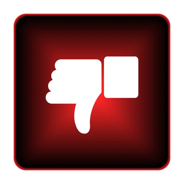 Thumb down icon — Stock Photo, Image