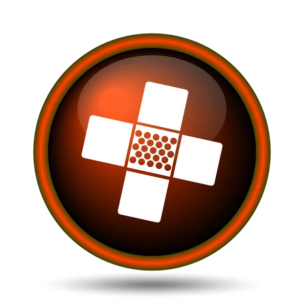 Medische patch pictogram — Stockfoto