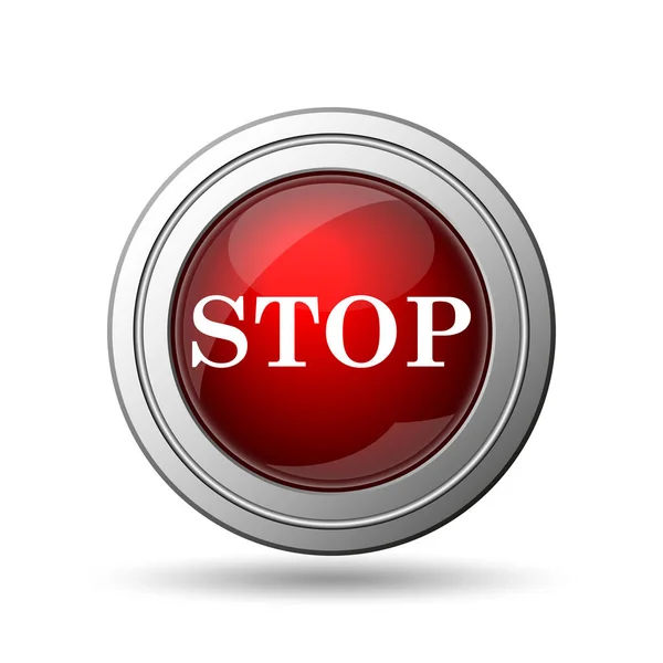 Stop pictogram — Stockfoto