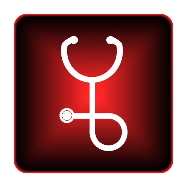 Stetoskop ikona — Stock fotografie