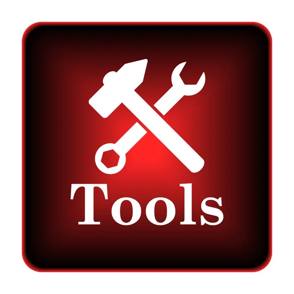 Tools Icon Internet Button White Background — Stock Photo, Image