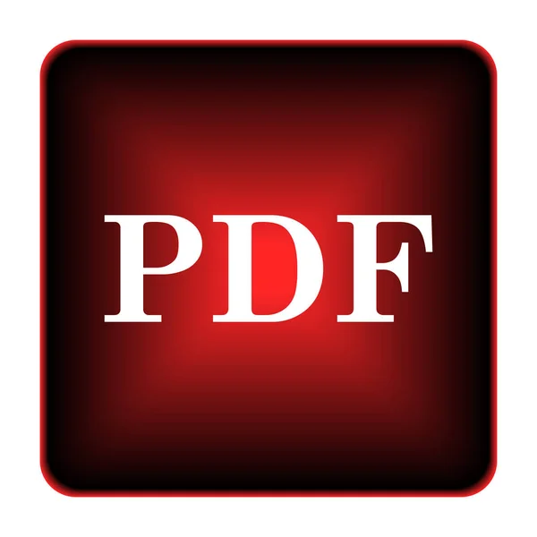 Icono Pdf —  Fotos de Stock