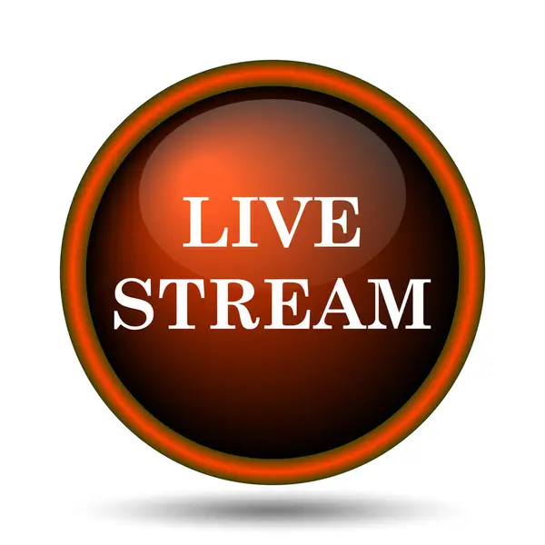 Live stream icon — Stock Photo, Image