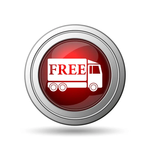 Free delivery truck icon — Stock Photo, Image