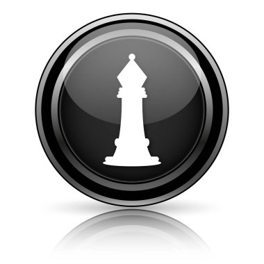 Siyah parlak simgesi